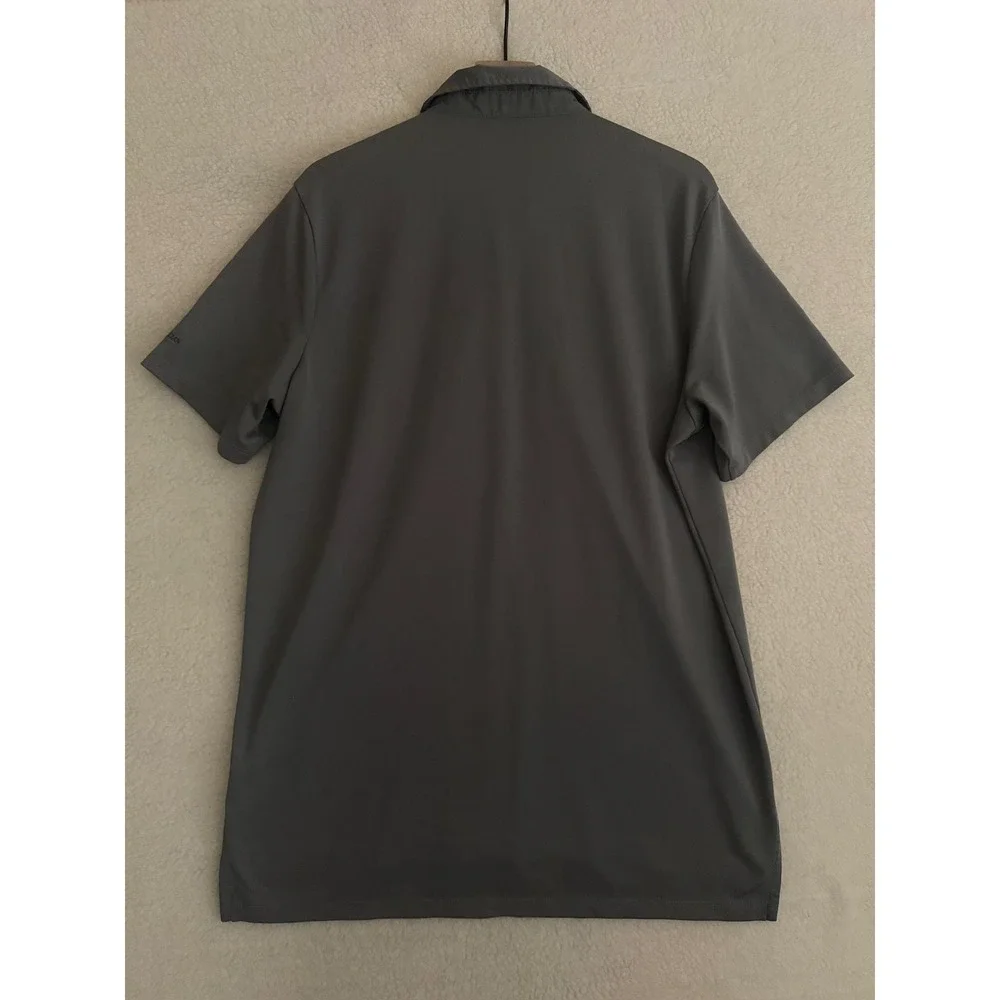 RLX Ralph Lauren Polo Shirt Mens Large Gray The Phoenician Golf Performance